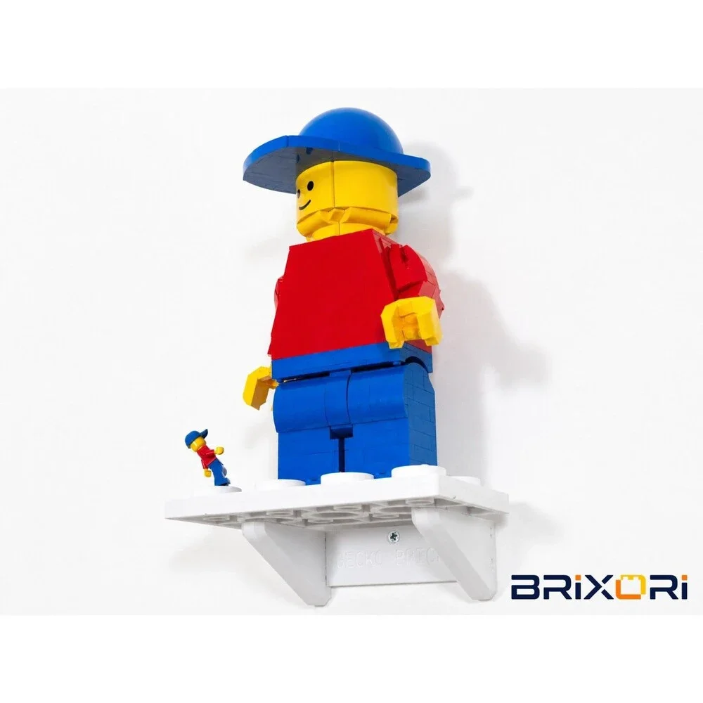 Wall Mount Display for LEGO Up-Scaled Minifugre 40649